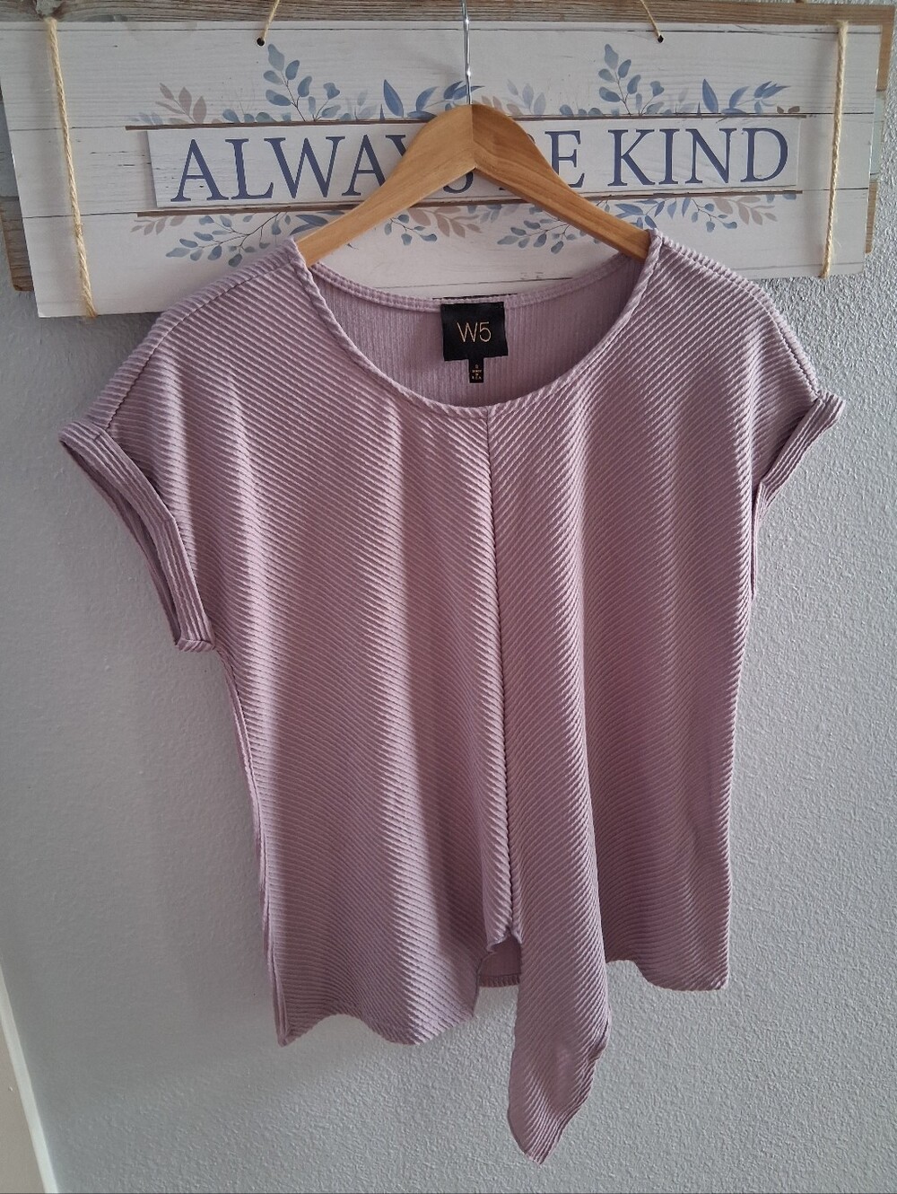 W5 Ribbed top